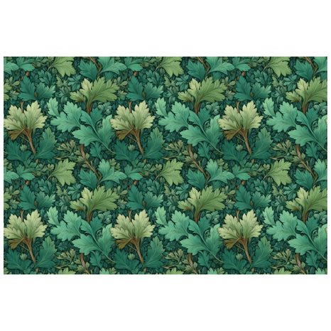 TAPETA ZELENÉ LISTY V KLASICKÉM STYLU - TAPETY LISTY - TAPETY