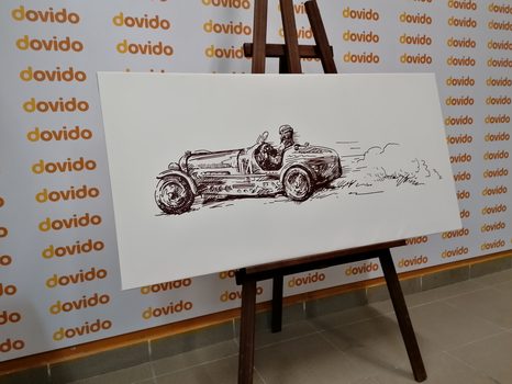QUADRO SU TELA – AUTO DA CORSA RETRÒ - QUADRI VINTAGE E RETRÒ - STAMPE E QUADRI