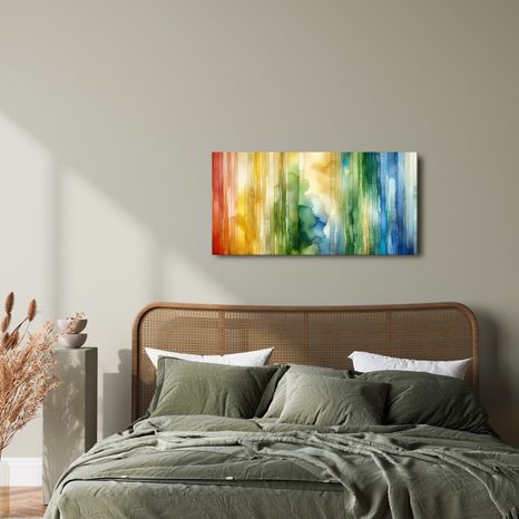 OBRAZ KLID V ZELENÉM LESE - OBRAZY ABSTRAKTNÍ TVARY - OBRAZY