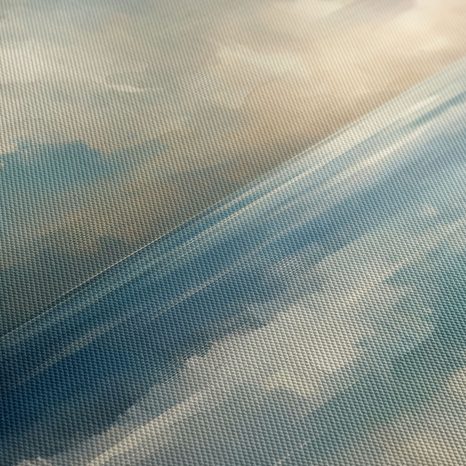 5-TEILIGES WANDBILD RUHIGES MEER IN PASTELLTÖNEN - ABSTRAKTE BILDER - BILDER