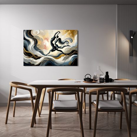 OBRAZ TANEC V OBLACÍCH ELEGANCE - OBRAZY LIDÍ - OBRAZY