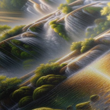 OBRAZ VODOPÁD V TROPICKÉM LESE - OBRAZY VODOPÁD - OBRAZY