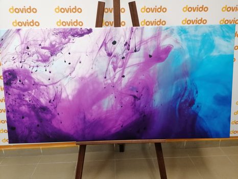 КАРТИНА НА ПЛАТНО – МАГИЧЕСКА ЛИЛАВА АБСТРАКЦИЯ - АБСТРАКТНИ КАРТИНИ - КАРТИНИ