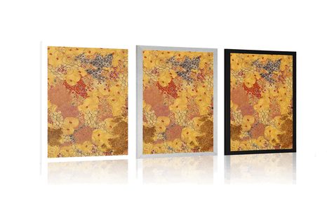 POSTER ABSTRACTION IN THE STYLE OF G. KLIMT - ABSTRACT AND PATTERNED - POSTERS
