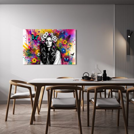 OBRAZ KRÁSA V BARVÁCH PŘÍRODY - OBRAZY ŽENY - OBRAZY