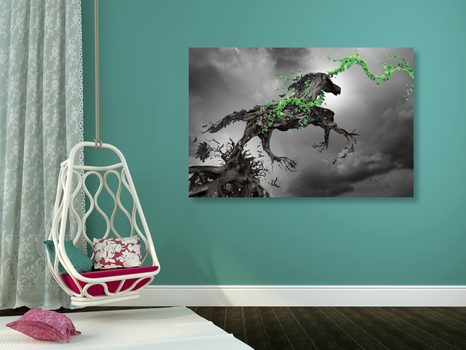 TABLOU INEDIT CAL - TABLOURI ANIMALE - TABLOURI