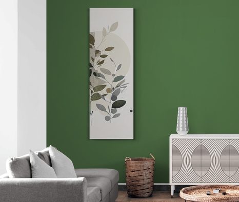 WANDBILD BOHO-PFLANZEN MIT MUSTER - BILDER BÄUME UND LAUB - BILDER