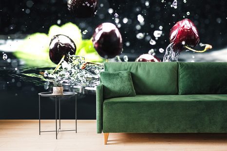 ΤΟΙΧΟΓΡΑΦΊΑ ΏΡΙΜΑ ΚΕΡΆΣΙΑ ΣΤΟ ΝΕΡΌ - ΤΑΠΕΤΣΑΡΊΑ ΓΙΑ ΦΑΓΗΤΌ ΚΑΙ ΠΟΤΌ - ΤΑΠΕΤΣΑΡΊΕΣ