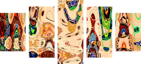 5-DELNA SLIKA MAMA V ABSTRAKTNI IZVEDBI - ABSTRAKTNE SLIKE - SLIKE