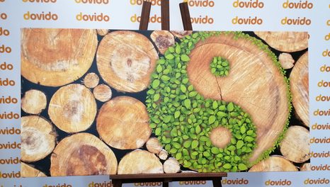 SLIKA JIN IN JANG V EKO IZVEDBI - SLIKE FENG SHUI - SLIKE