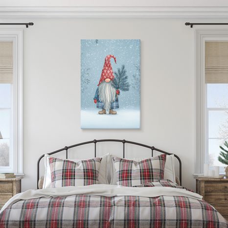 OBRAZ VÁNOČNÍ KOUZLO S TRPASLÍKEM - VÁNOČNÍ A ZIMNÍ OBRAZY - PICTURES