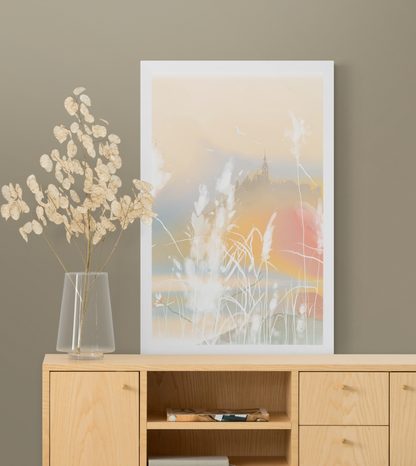 PLAKÁT LOUKA POD HRADEM - MOTIVY Z NAŠÍ DÍLNY - PLAKÁTY