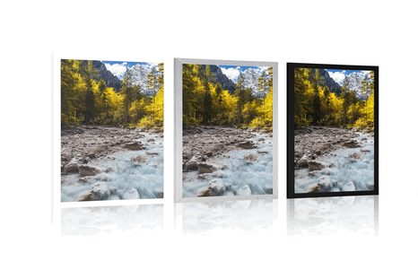 PLAKÁT MALEBNÁ HORSKÁ KRAJINA - PŘÍRODA - PLAKÁTY