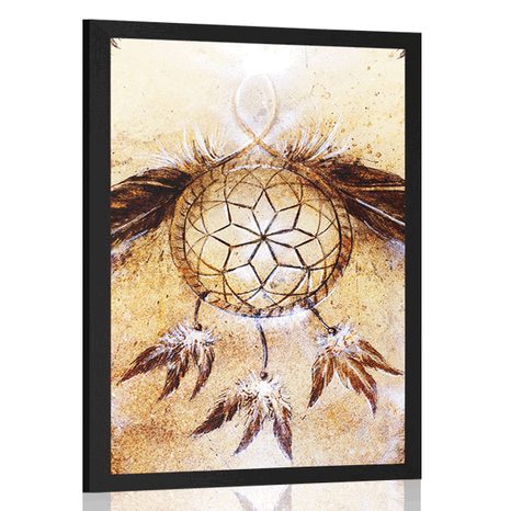 POSTER INDIAN DREAM CATCHER - FENG SHUI - POSTERS