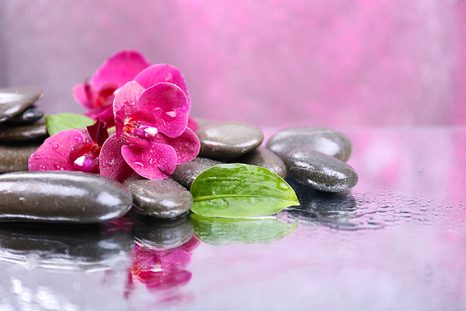 SAMOLEPÍCÍ FOTOTAPETA ORCHIDEJ S NÁDECHEM RELAXU - TAPETY FENG SHUI - TAPETY