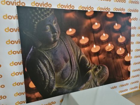 WANDBILD BUDDHA VOLLER HARMONIE - BILDER - 🔥 TOTALAUSVERKAUF