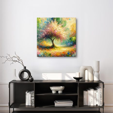 OBRAZ MALEBNÝ PODZIMNÍ STROM ŽIVOTA - OBRAZY STROMY ŽIVOTA - OBRAZY