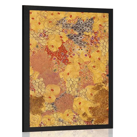 AFFICHE ABSTRAITE DANS LE STYLE DE G. KLIMT - ABSTRAIT ET À MOTIFS - AFFICHES