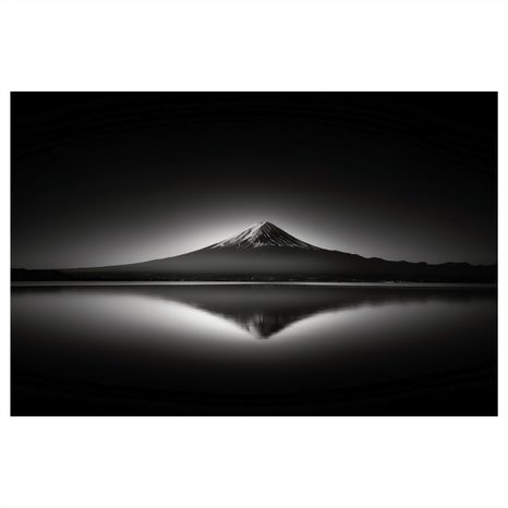 OBRAZ TICHÁ SÍLA HORY FUJI - OBRAZY HORY - OBRAZY