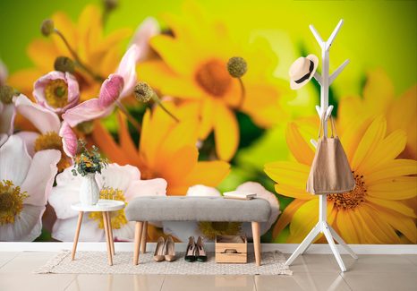 SAMOLEPÍCÍ FOTOTAPETA LETNÍ KYTICE - SAMOLEPÍCÍ TAPETY - TAPETY