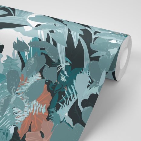 ÖNTAPADÓ TAPÉTA EXOTIKUS SŰRŰ ŐSERDŐ - ÖNTAPADÓ TAPÉTÁK - TAPÉTÁK