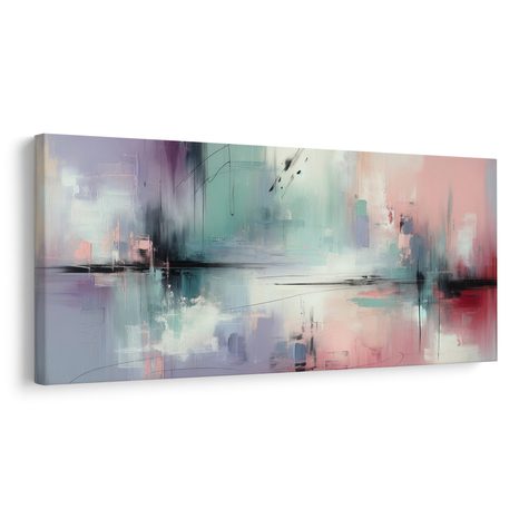 WANDBILD MODERNE FARBKOMPOSITION - ABSTRAKTE BILDER - BILDER