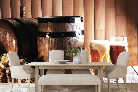 ΑΥΤΟΚΌΛΛΗΤΗ ΤΟΙΧΟΓΡΑΦΊΑ ΜΠΎΡΑ ΜΕ ΒΑΡΈΛΙ ΜΠΎΡΑΣ - ΑΥΤΟΚΌΛΛΗΤΕΣ ΤΑΠΕΤΣΑΡΊΕΣ - ΤΑΠΕΤΣΑΡΊΕΣ