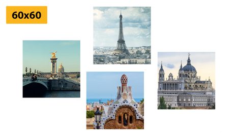 SET OBRAZŮ SEN CESTOVATELE - SESTAVY OBRAZŮ - OBRAZY