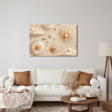 OBRAZ HVĚZDNÉ NEBE A SLUNCE - OBRAZY VÝCHOD A ZÁPAD SLUNCE - OBRAZY