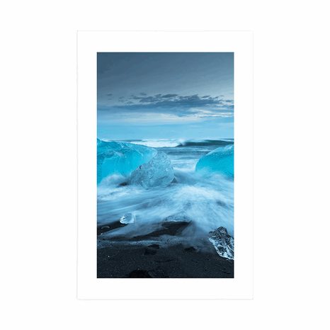 POSTER – GHIACCI GALLEGGIANTI - NATURA - POSTER