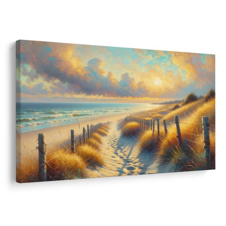 OBRAZ CESTA MEZI DUNAMI K MOŘI - OBRAZY MOŘE A PLÁŽ - OBRAZY