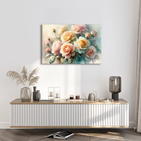 OBRAZ ROZKVETLÉ POHLAZENÍ - OBRAZY KVĚTŮ - OBRAZY