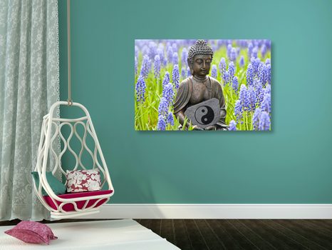 OBRAZ JIN A JANG BUDHA - OBRAZY FENG SHUI - OBRAZY