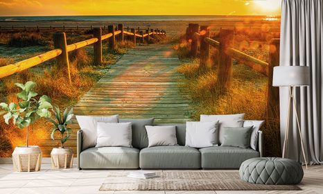 FOTOTAPETA FASCINUJÍCÍ ZÁPAD SLUNCE - TAPETY PŘÍRODA - TAPETY