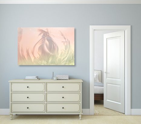 OBRAZ ABSTRAKTNÍ STROMY V LESE - ABSTRAKTNÍ OBRAZY - OBRAZY