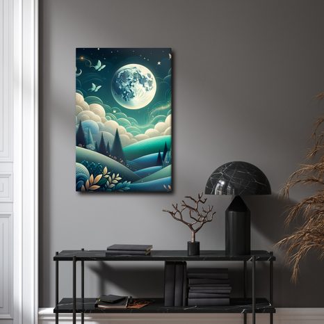 WANDBILD MÄRCHENHAFTE NATUR BEI VOLLMOND - BILDER WALD - BILDER