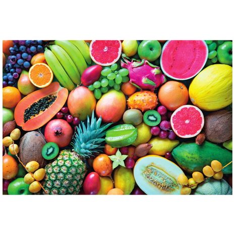 SELBSTKLEBENDE FOTOTAPETE TROPISCHES OBST - SELBSTKLEBENDE TAPETEN - TAPETEN