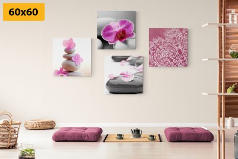 SET OBRAZOV ZEN ZÁTIŠIE - ZOSTAVY OBRAZOV - OBRAZY