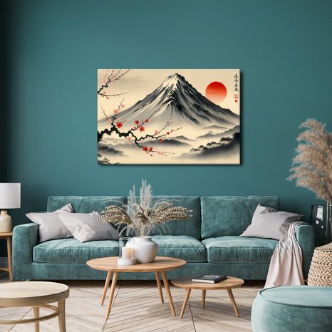 SLIKA JAPANSKI KRAJOLIK - SLIKE PLANINE - SLIKE