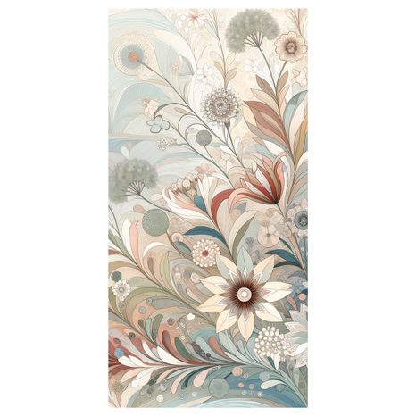 OBRAZ JEMNÉ KVĚTINY V PASTELOVÝCH ODSTÍNECH - OBRAZY KVĚTŮ - OBRAZY