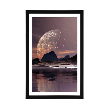 POSTER – TERRA FUTURISTICA - UNIVERSO E STELLE - POSTER