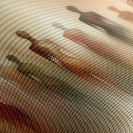 SLIKA APSTRAKTNE FIGURE U MAGLI - SLIKE LJUDI - SLIKE