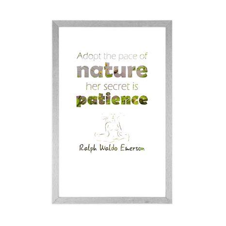 PLAKÁT S PASPARTOU NÁDHERNÝ MOTIVAČNÍ CITÁT - MOTIVY Z NAŠÍ DÍLNY - PLAKÁTY