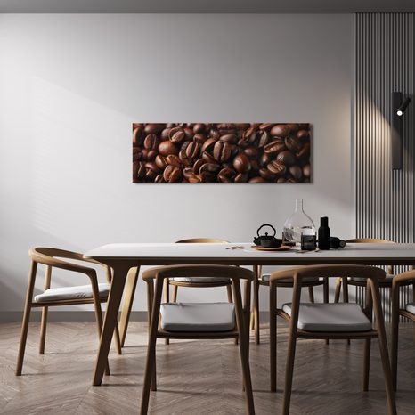 OBRAZ KÁVOVÁ SYMFONIE TEXTUR - OBRAZY JÍDLA A NÁPOJE - OBRAZY