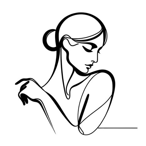 OBRAZ TAJEMNÁ ŽENSKÁ LINIE - OBRAZY ŽENY - OBRAZY