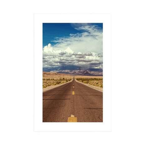 POSTER – SENTIERO NEL DESERTO - NATURA - POSTER