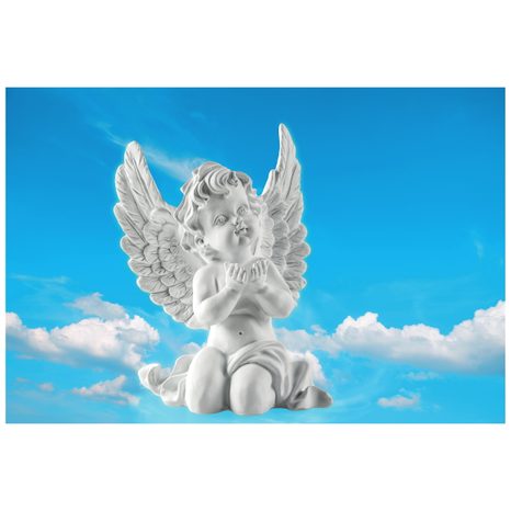 TAPETA PEČLIVÝ ANDÍLEK NA NEBI - TAPETY ANDĚLÉ - TAPETY