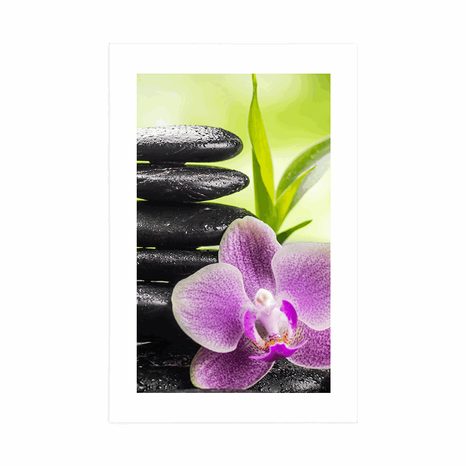POSTER – COMPOSIZIONE ZEN MEDITATIVA - FENG SHUI - POSTER