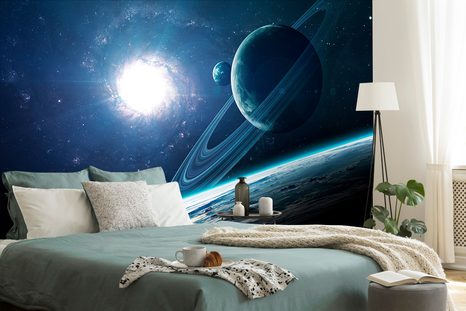 TAPETA PLANETA VE VESMÍRU - TAPETY VESMÍR A HVĚZDY - TAPETY