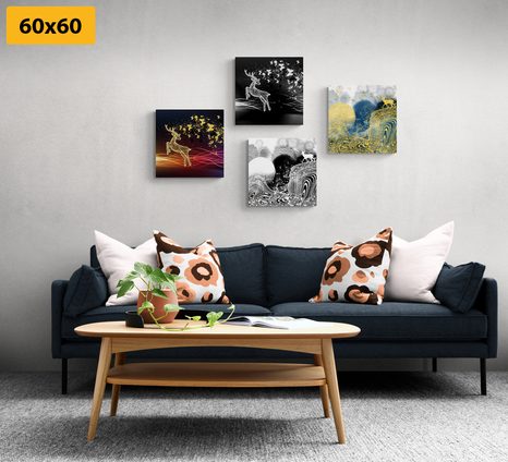 ΣΕΤ ΕΙΚΌΝΩΝ ΝΕΡΆΙΔΑ ΕΛΆΦΙΑ ΣΕ ΑΦΗΡΗΜΈΝΟ ΣΧΈΔΙΟ - ΣΎΝΟΛΟ ΠΊΝΑΚΕΣ - ΠΊΝΑΚΕΣ